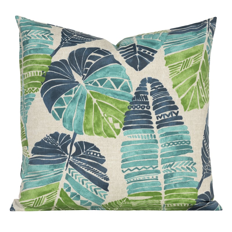 Siscovers Royal Fern Solarium Indoor/Outdoor Throw Pillow