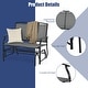 preview thumbnail 9 of 18, Costway Patio Glider Rocking Bench Double 2 Person Chair Loveseat - See Details
