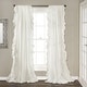 preview thumbnail 21 of 44, The Gray Barn Gila Curtain Panel Pair 54X108 - 108 Inches - White
