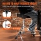 preview thumbnail 12 of 19, VEVOR Drum Seat, Adjustable Height,Comfortable Padded Stool,for Drum Player