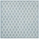 preview thumbnail 39 of 101, SAFAVIEH Handmade Chatham Carlota Modern Moroccan Wool Rug 7' Square - Blue/Ivory - Square