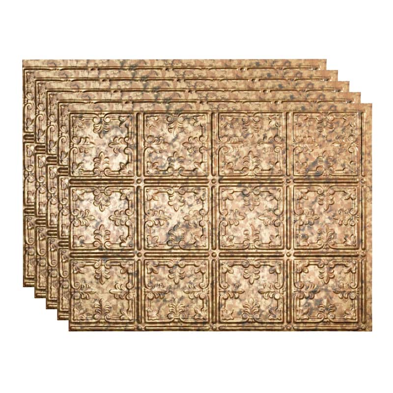 FASÄDE Traditional Style 10 Decorative Vinyl Backsplash Panel