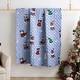 preview thumbnail 5 of 8, Festive Winter Holiday Reversible Quilted Throw Blankets