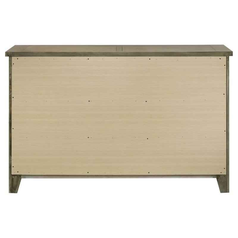 Hazlewood 6-drawer Bedroom Dresser Cabinet Vineyard Oak