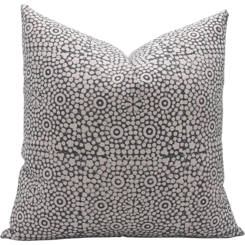 Fabdivine Cotton Decorative Block print pillow Cover - Pillow Covers - 18" x 18"