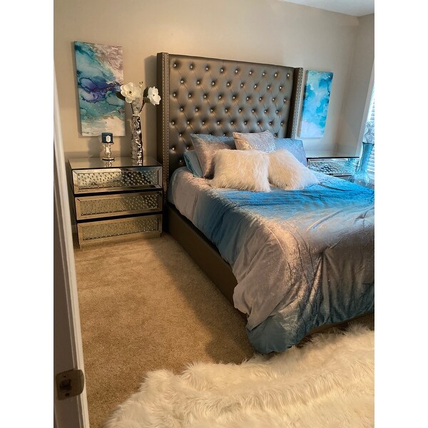 Ocean Depths Teal//Silver Gray Ombre Velvet Crush Byourbed Coma Inducer Twin XL Duvet Cover