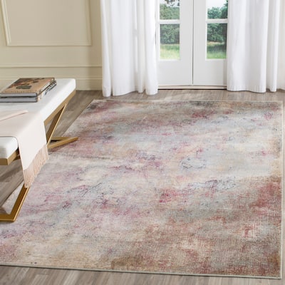 SAFAVIEH Constellation Vintage Ingeborg Watercolor Viscose Rug