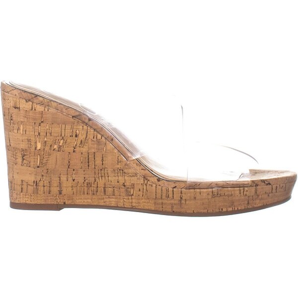jessica simpson clear wedge sandals