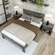 preview thumbnail 11 of 12, Plank and Beam Farmhouse Queen Bed with Plank Headboard