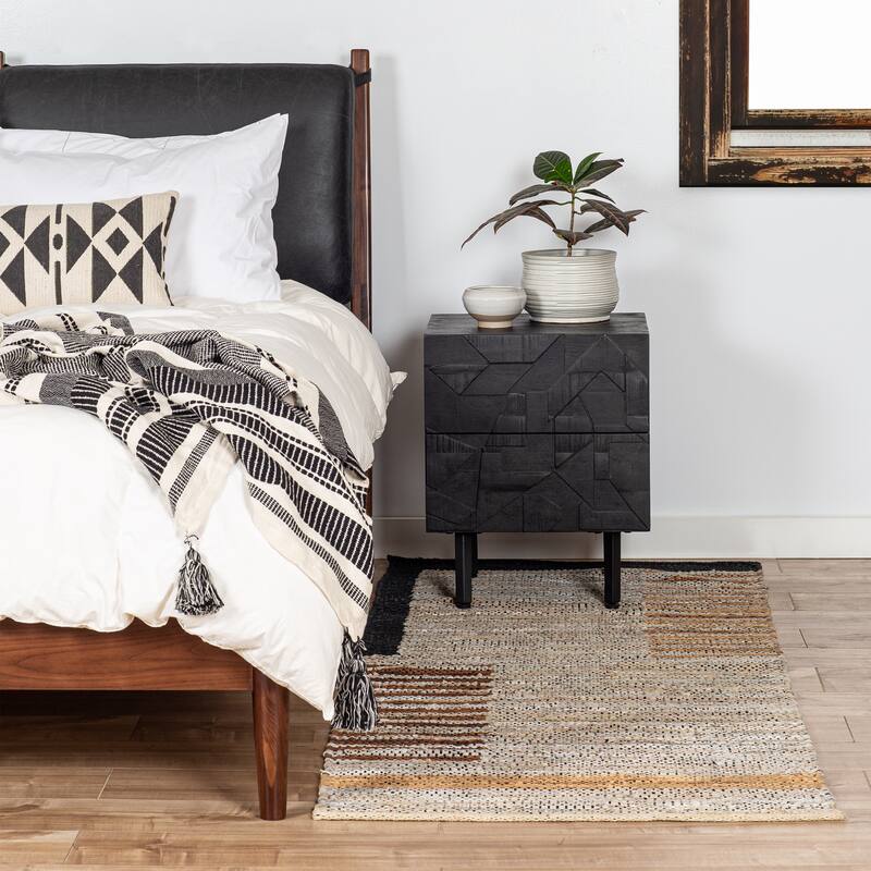 Poly and Bark Geo Nightstand