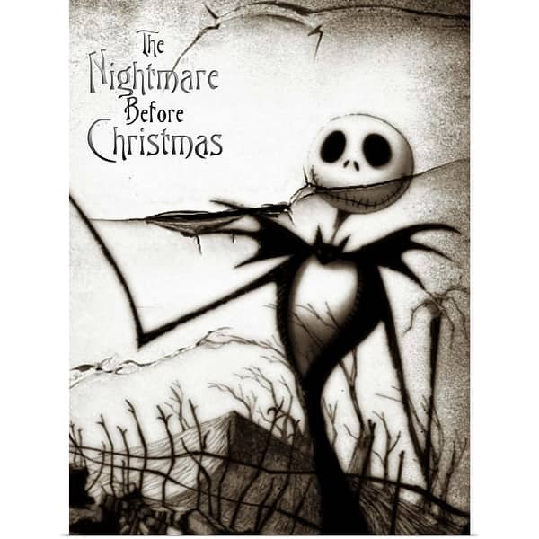 Disney The Nightmare Before Christmas Black and White Kitchen Oven