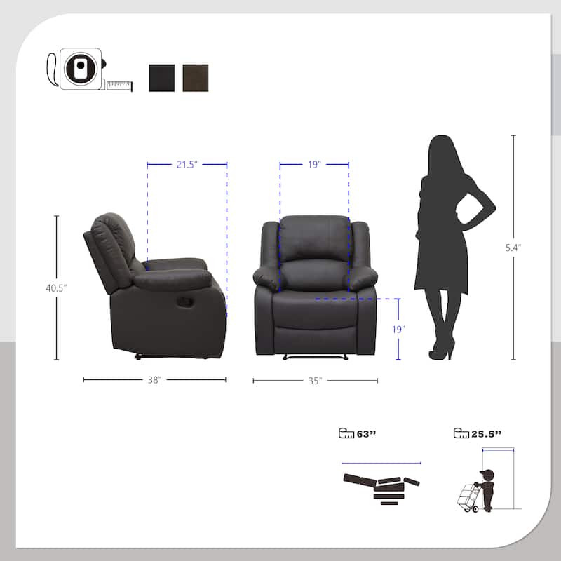 Raleigh Manual Reclining Chair