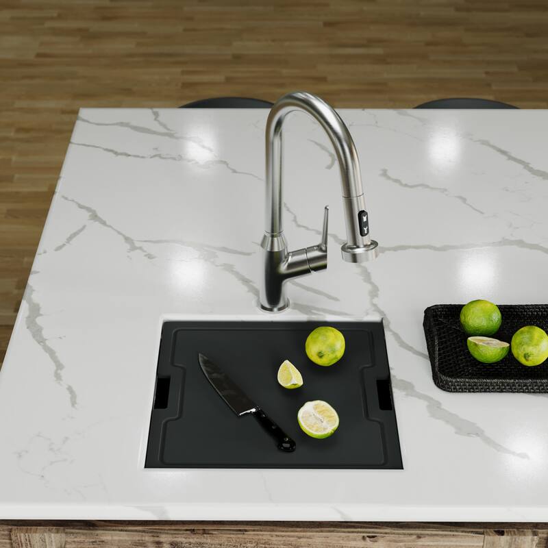 Karran USA HSU1717SB Matrix 17" Undermount Single Basin Stainless