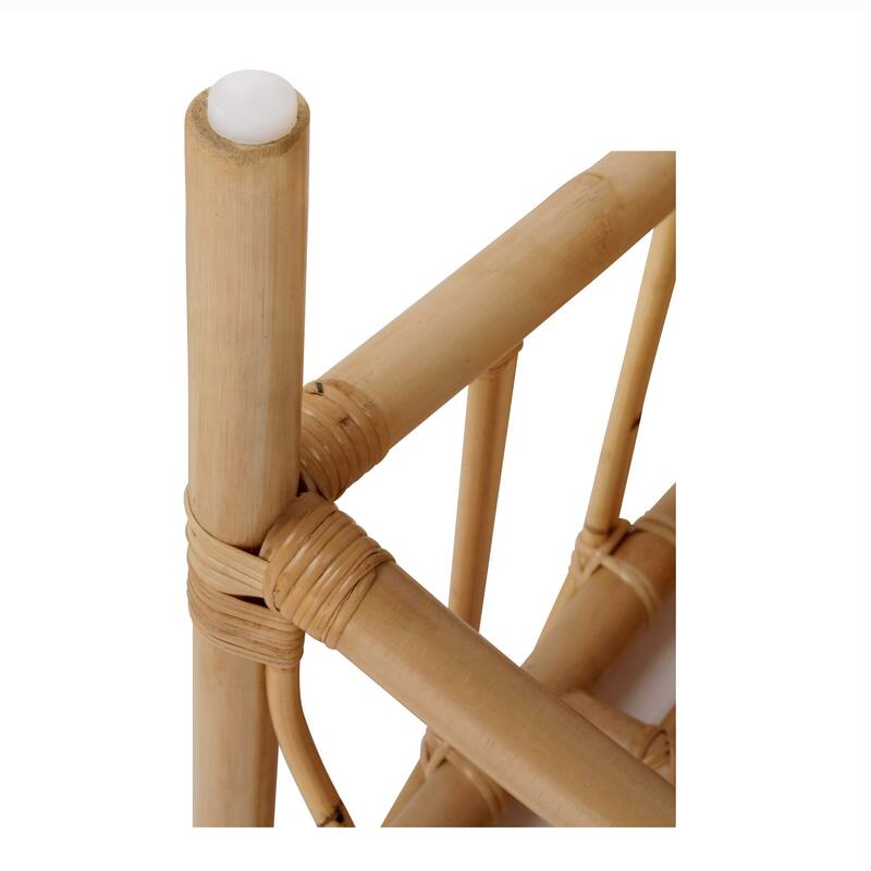 NPD Furniture Ayanna Modern Bohemian Rattan Dining Chair