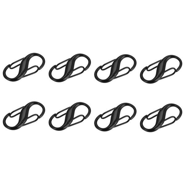 Adjustable Metal Buckle, 8Pcs 27x13mm Chain Shortener Bag Strap Clasp