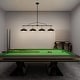 preview thumbnail 18 of 21, 4/5-Light Industrial Linear Bowl-shaped Chandelier Lighting over Kitchen Table