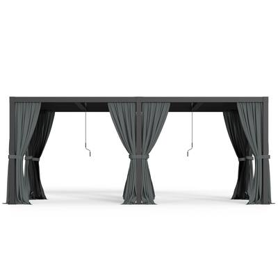 10 Ft. W x 20 Ft. D Aluminum Pergola