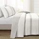 preview thumbnail 26 of 51, Lush Decor Farmhouse Stripe 3 Piece Quilt Set