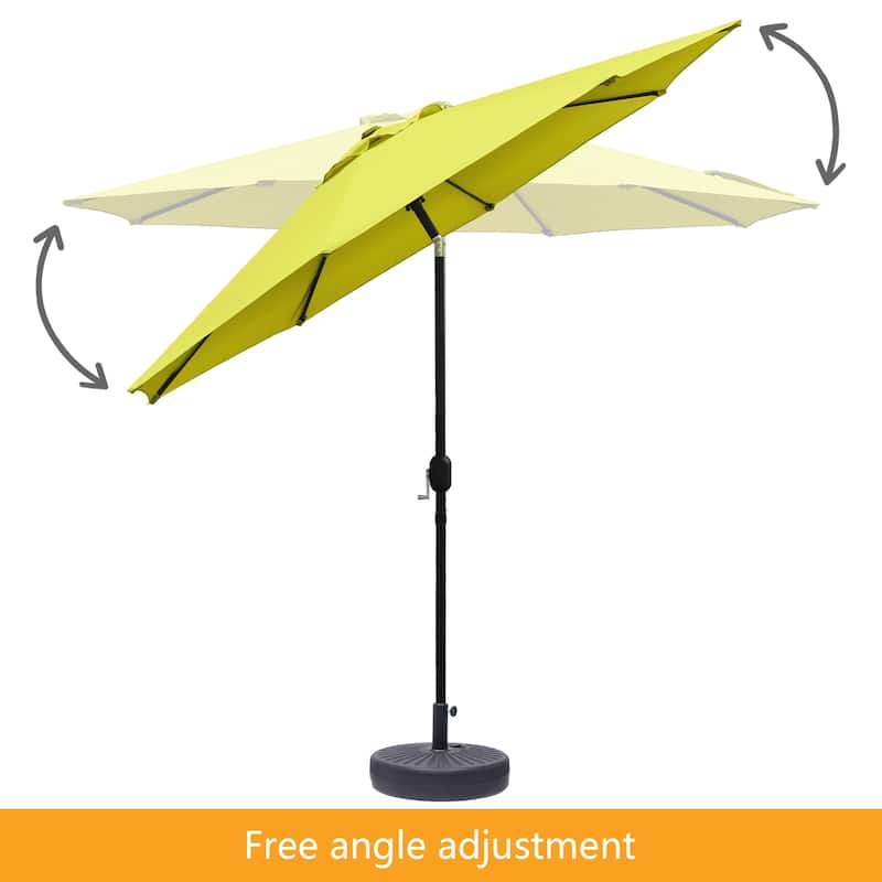 Maypex 9-foot Crank and Tilt Market Umbrella