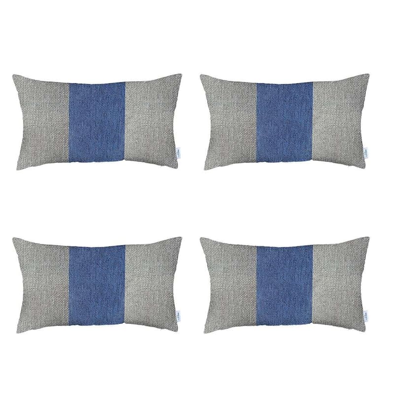 Boho-Chic Decorative Houndstooth Jacquard Pillow Covers 4 PCS