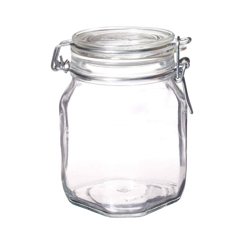 Bormioli Rocco Set of 2 Fido Jars