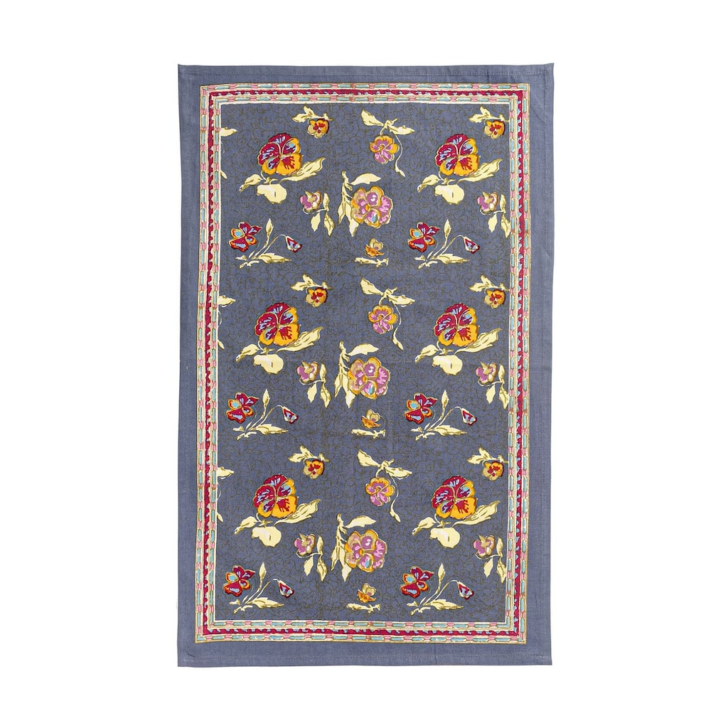Couleur Nature Pansy Tea Towels - Set of 3
