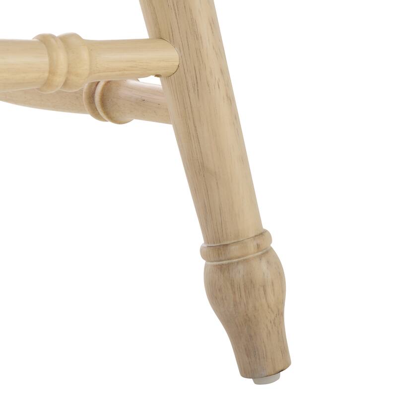 SAFAVIEH Home Sidiko 24-inch Counter Stool (Set of 2) - 16"W x 17"D x 24"H