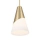 preview thumbnail 3 of 9, Crystorama Lighting Group TOR-901 Tori 3 Light 9" Wide Mini Pendant