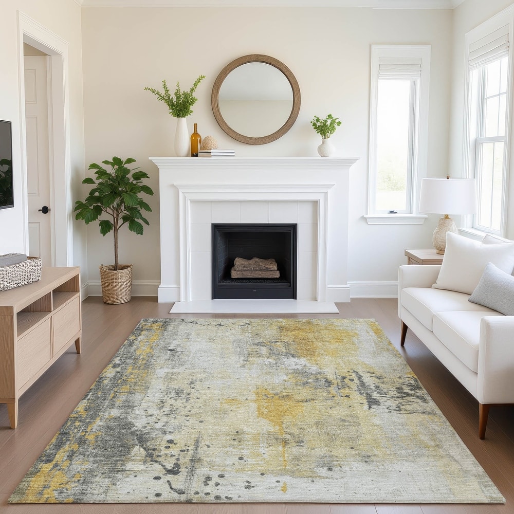 Premium Washable Super Soft Abstract Modern Mayfield Rug