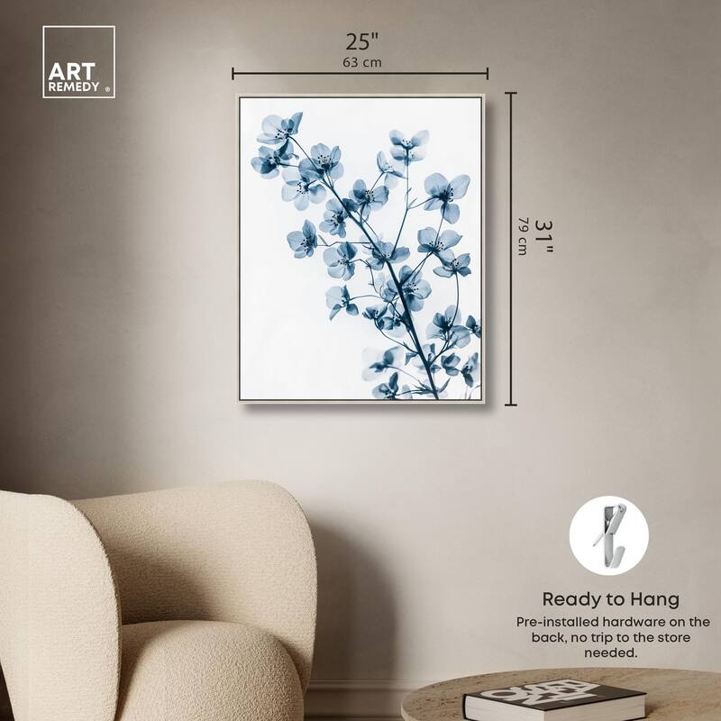Translucent Petals II Canvas by Art Remedy