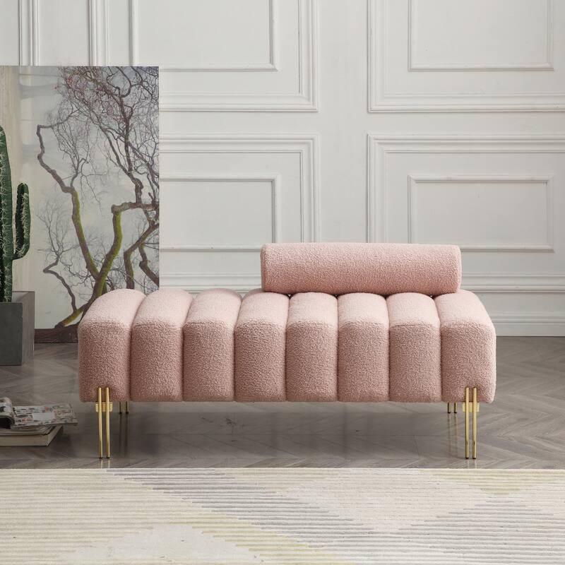 53.2" Width Modern End of Bed Bench