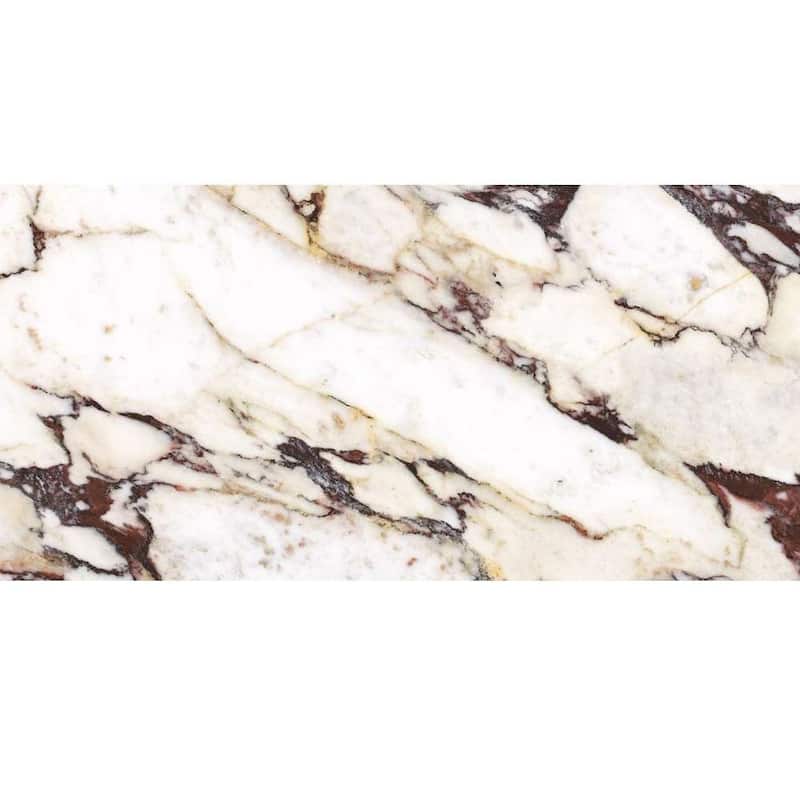 Cala Rosso 12x24 Viola Glossy Porcelain Tile - Floor, Wall - Large Format