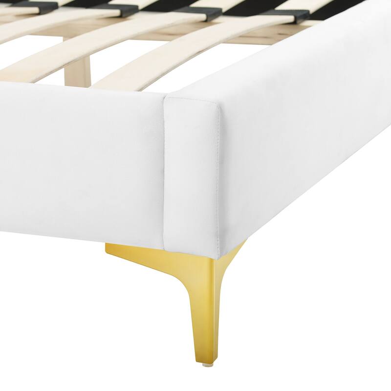 Sunny Performance Velvet King Bed - King