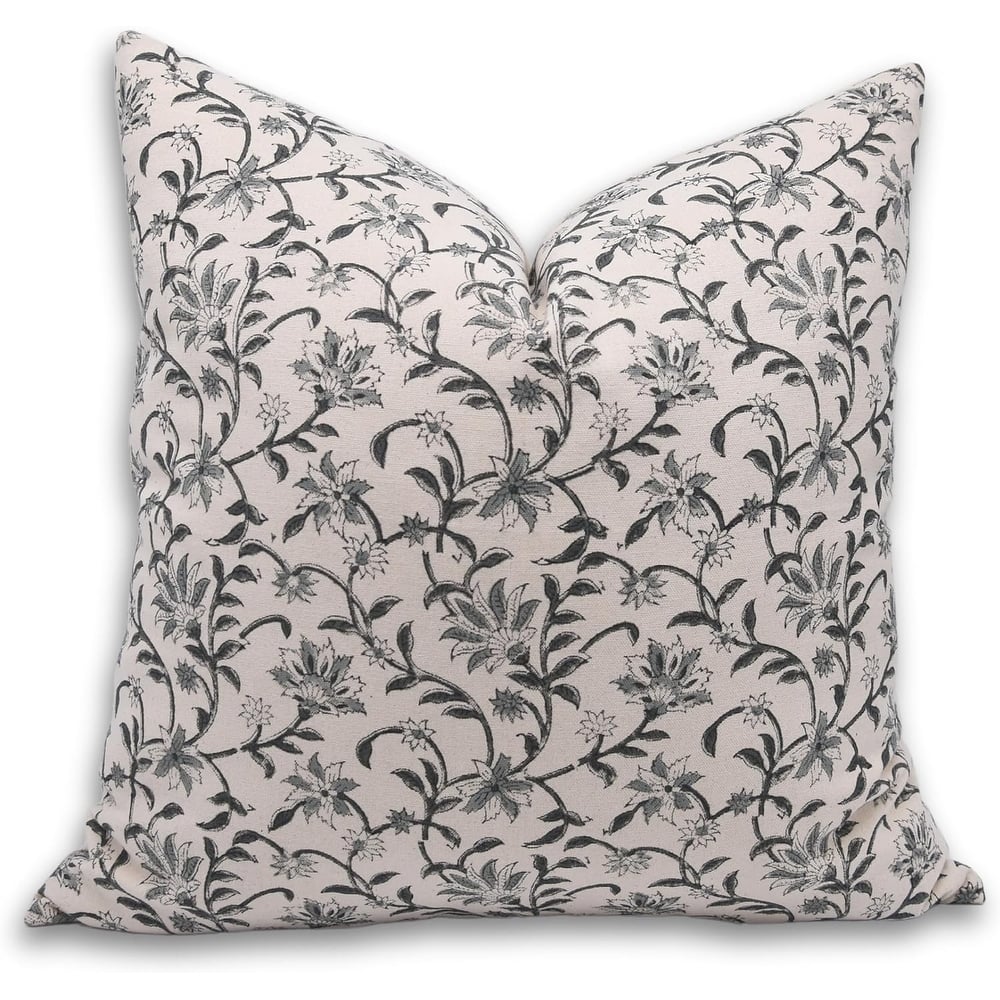 Fabdivine Hand Block Print Cushion Cover Cotton Fabric Home Accent
