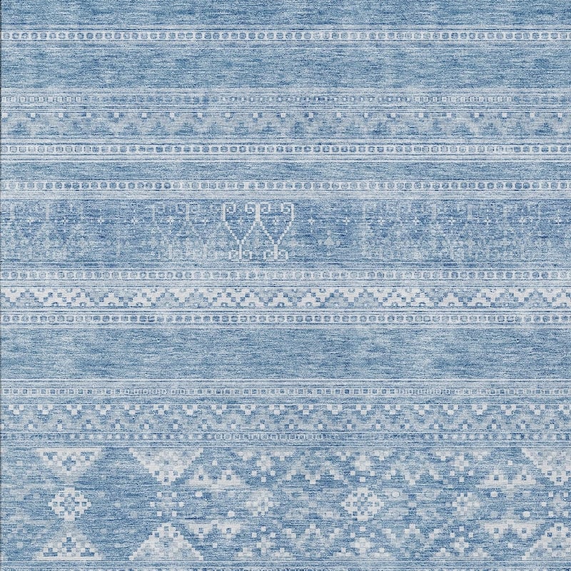 HomeRoots Southwestern Transitional Rectangle Outdoor Rug