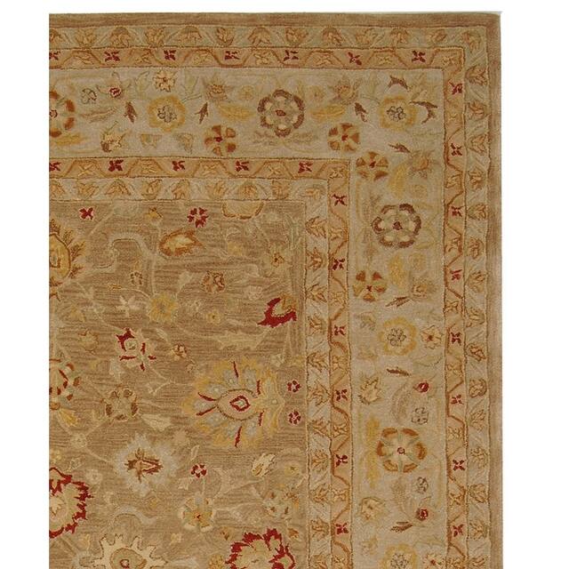 SAFAVIEH Anatolia Angeline Traditional Oriental Hand-spun Wool Rug
