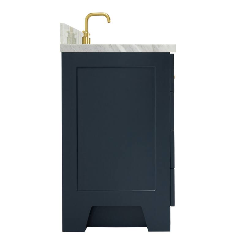 Ariel Q067SCWOVO Taylor 67" Free Standing Single Basin Vanity Set with