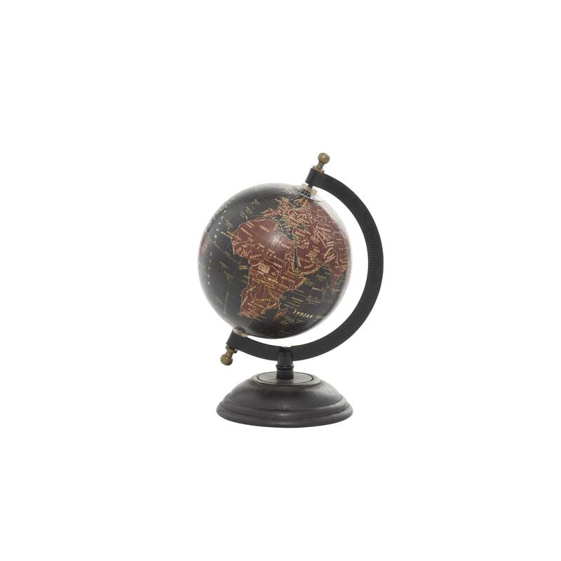 Mango Wood Globe - Cream or Black - Roche River Decor - Black
