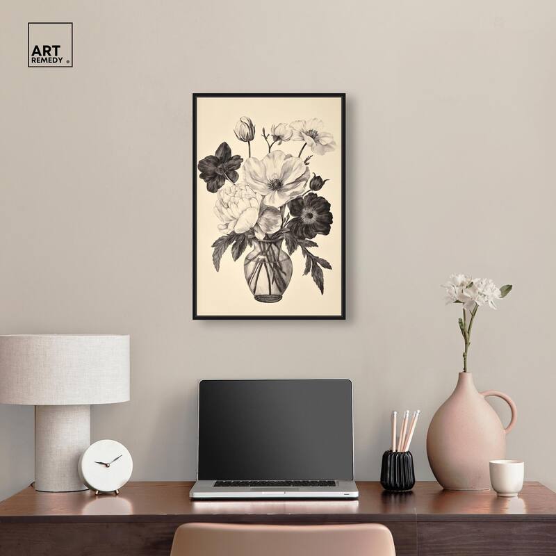 Antique Aria Canvas by Art Remedy