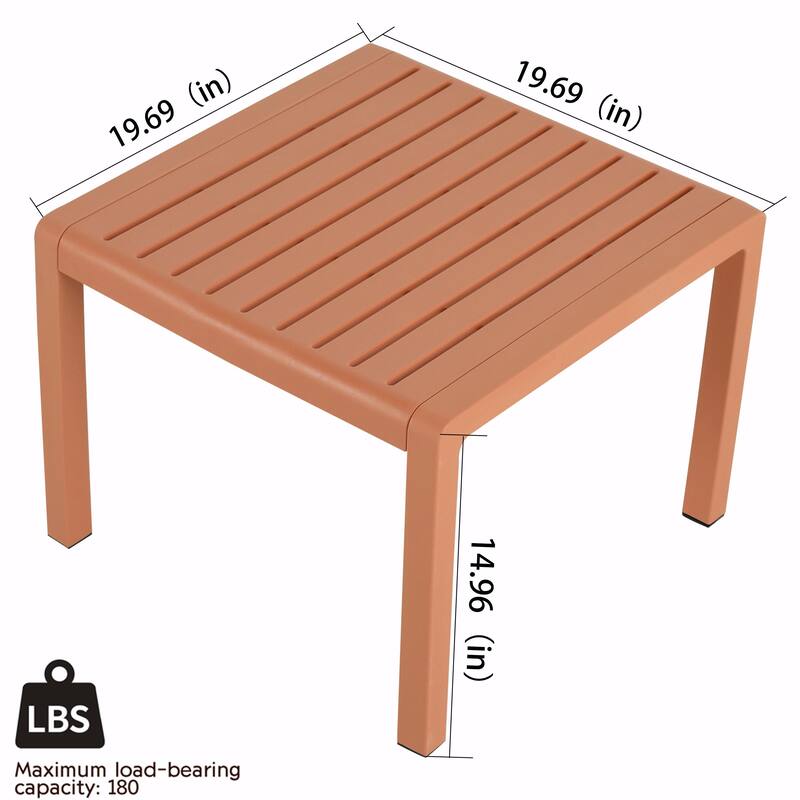 Space-Saving Patio Furniture Set with UV-Resistant Fabric