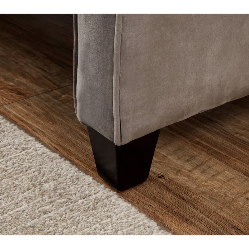 Escoto Velvet 82.5'' Flared Arm Sofa Bed