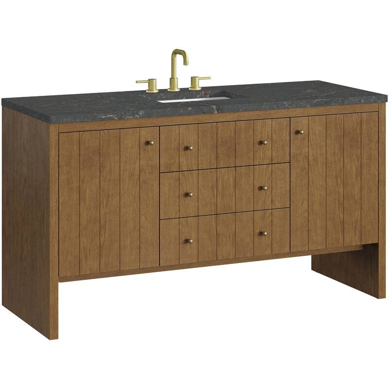James Martin Vanities 435-V60S-3PBL Hudson 60" Free Standing Single