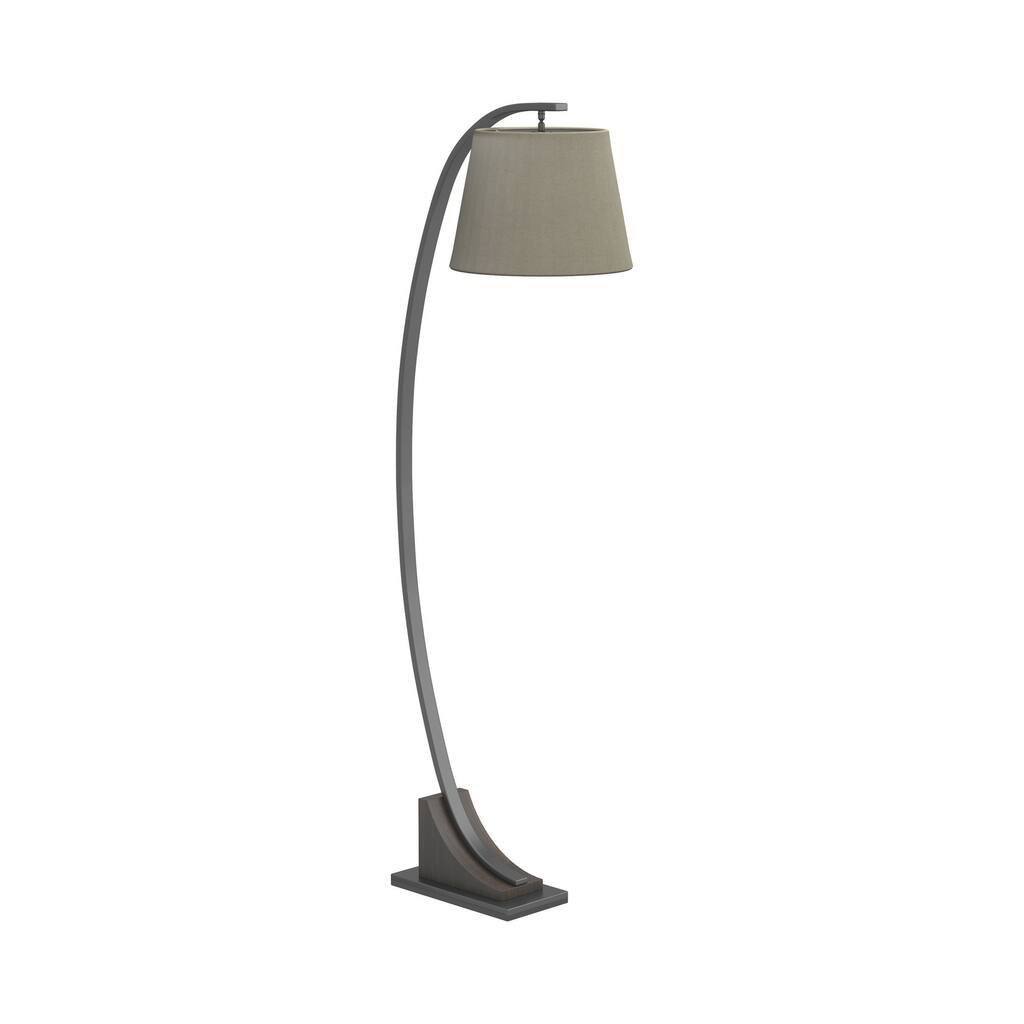 Mitford Oatmeal and Brown Floor Lamp