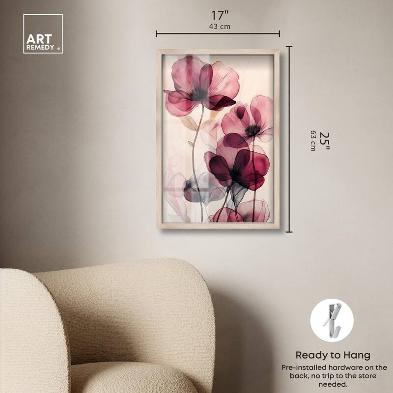 Filigree Flora I Shadowbox by Art Remedy