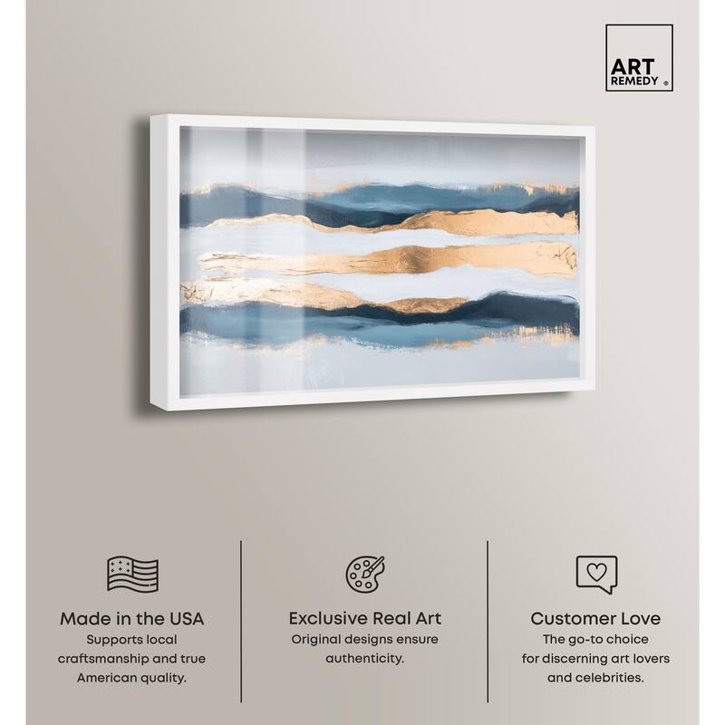 Blue Ridge II Shadowbox by Art Remedy