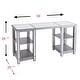 preview thumbnail 9 of 8, SEI Furniture Vedlin Mirrored Office Computer Desk