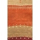preview thumbnail 4 of 3, Alora Decor Desert Orange, Beige, and Brown Hand-tufted Wool Rug