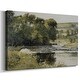 preview thumbnail 2 of 5, Vintage Landscape -CMLXV -Gallery Wrapped Canvas 12x18