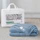 preview thumbnail 43 of 45, Lightweight Cooling Lyocell White Down Blanket, Tencel Comforter for Summer