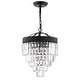 preview thumbnail 34 of 48, Gaines Crystal LED Chandelier, Polished Nickel/Clear by JONATHAN Y